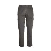 AIKO CARGO SLIM TROUSERS Man Black AIKO CARGO SLIM TROUSERS Man Black